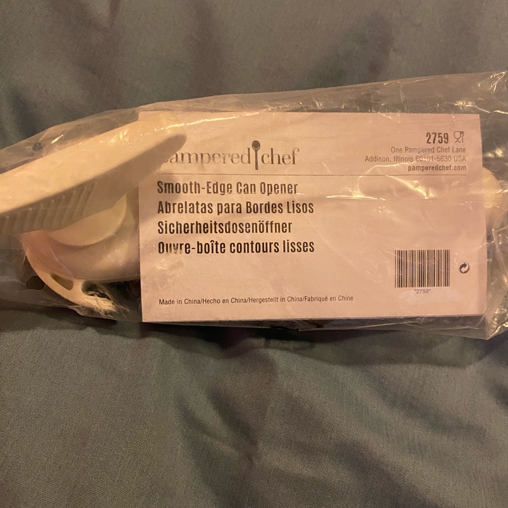 Pampered Chef Smooth Edge Can Opener